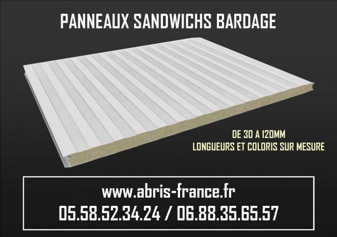 Panneau de bardage blanc 