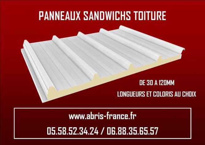 Panneau toiture blanc 